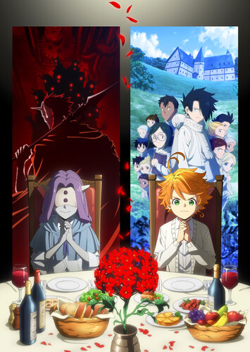 Poster showing Yakusoku no Neverland 2nd Season Anime