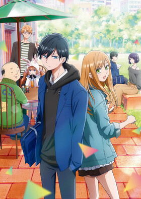 Poster showing Yamada-kun to Lv999 no Koi wo Suru Anime