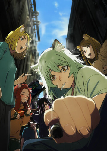 Poster showing Yani Neko Anime