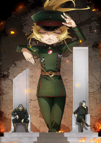 Poster showing Youjo Senki II Anime