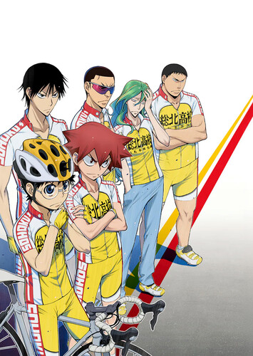 Poster showing Yowamushi Pedal Anime