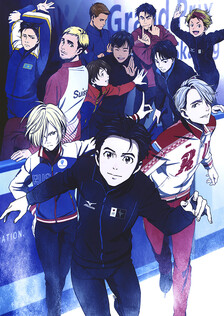 Poster showing Yuri!!! on Ice Anime