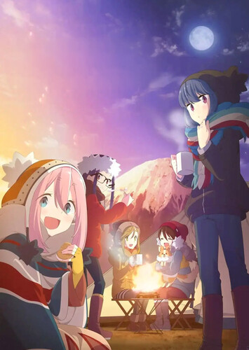 Poster showing Yuru Camp△ Anime