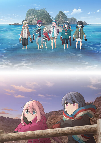 Poster showing Yuru Camp△ Season 2 Anime