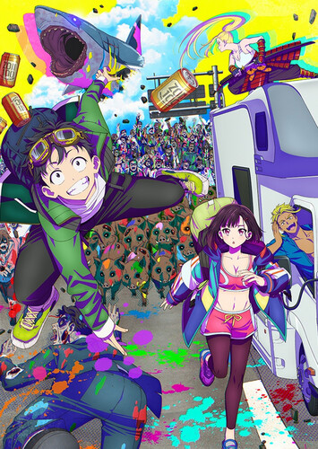 Poster showing Zom 100: Zombie ni Naru made ni Shitai 100 no Koto Anime